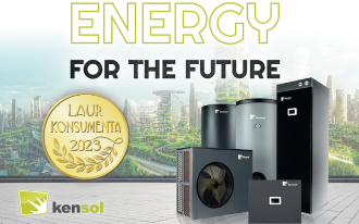 Pompy ciepła KENSOL uhonorowane Złotym Laurem Konsumenta 2023