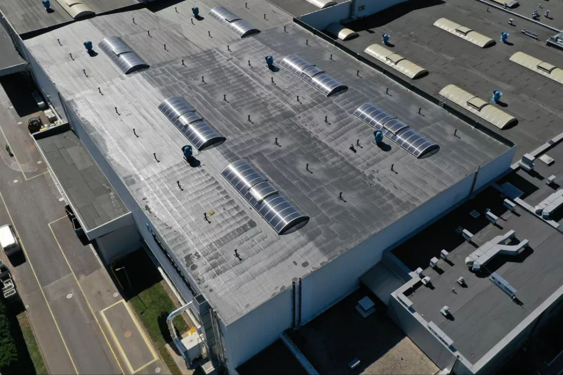 Realizacje Sika Poland: renowacja dachu zakładu produkcyjnego Kirchhoff Polska