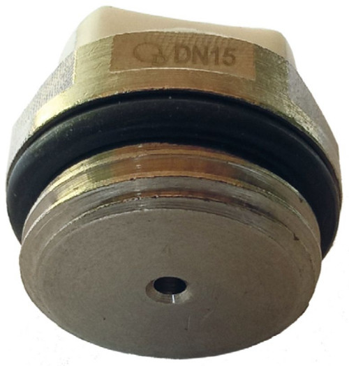 Najczęściej odpowietrzniki mają średnicę 1/2 cala (DN15)