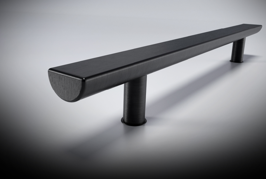 DAP10 - efekt - anoda czarna szlif F-40.