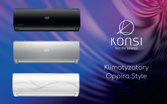 Nowość w ofercie KONSI - klimatyzatory Oppira Style
