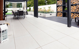 Płyta dekoracyjna Łupek Śnieżny z linii PRESSTONE od firmy Pozbruk