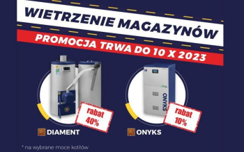 Promocja na kotły pelletowe firmy Zębiec