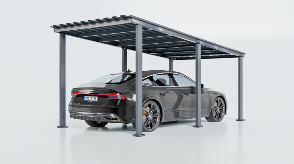 Dach z blachy trapezowej