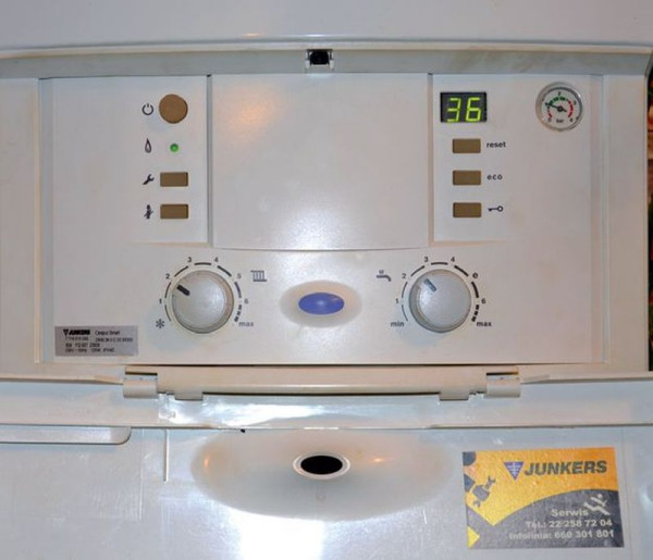 Nowoczesny termostat na kotle jest łatwy w obsłudze