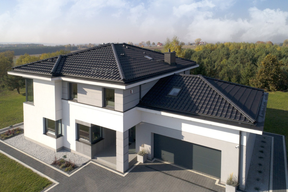 CREATON, TITANIA NUANCE antracytowa angobowana