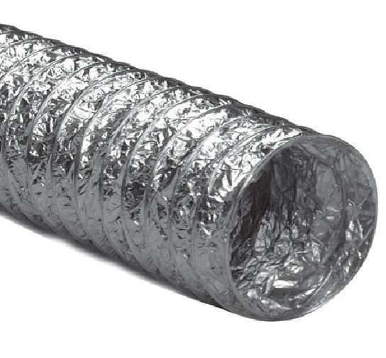 Rury z folii usztywnionej spiralnie stalowym drutem bez izolacji