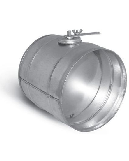 Lepiej, aby przepustnice montowane w kanałach dystrybuujących ciepłe powietrze nie były wyposażone w gumowe uszczelki