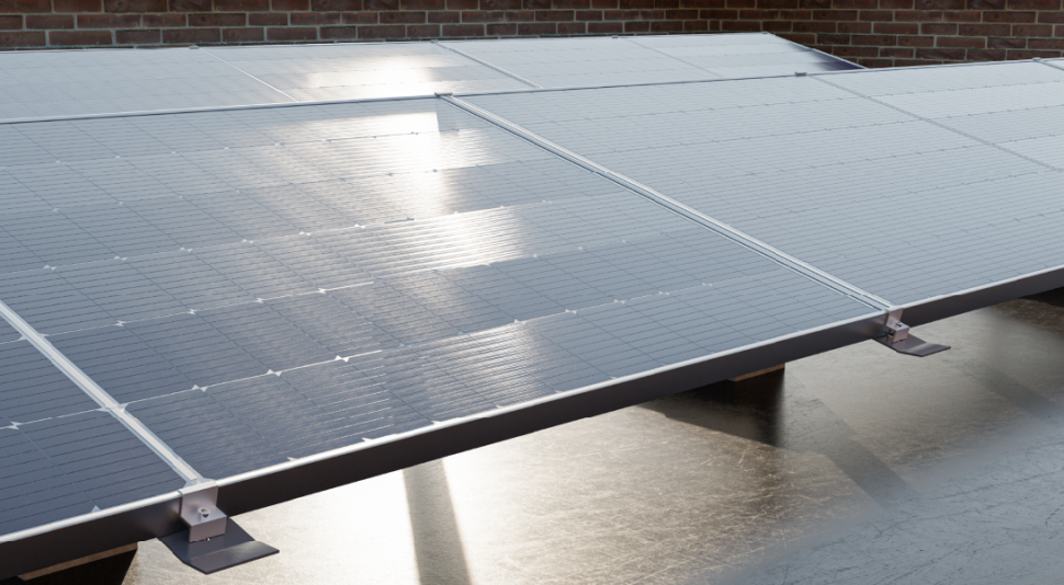 System balastowy pod panele fotowoltaiczne