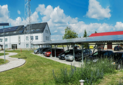 Carporty i przydomowe stacje ładowania