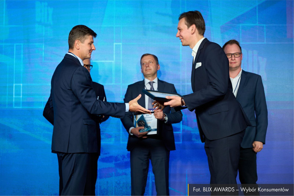 Grupa PSB z certyfikatem BLIX AWARDS - Wybór Konsumentów 2023: wręczenie nagród