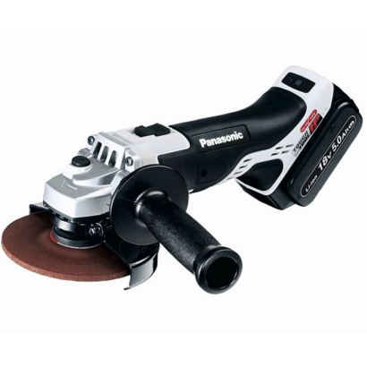 Szlifierka kątowa 125 mm 18V Panasonic EY46A2 + Systainer + 2x 5.0Ah + ładowarka