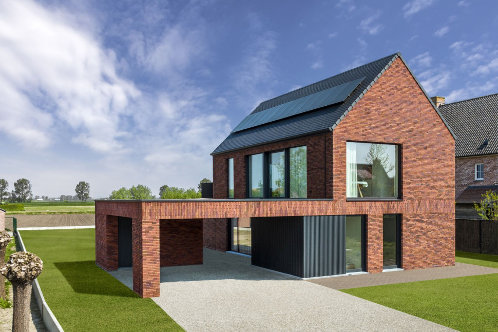 Cegła Terca Maastricht, dachówka Koramic