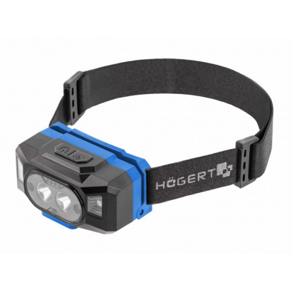 Lampa czołowa LED USB 6 funkcji z power bank