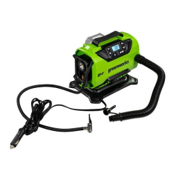 24V minikompresor Greenworks G24IN