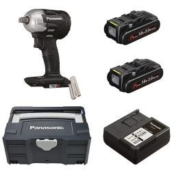 Klucz udarowy 18V Panasonic EY75A8 1/2 cal + Systainer + 2x 3.0Ah + ładowarka