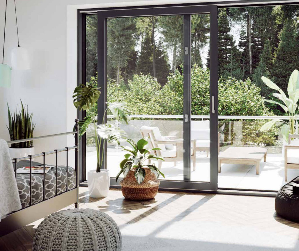 Przesuwne okna tarasowe synego SLIDE