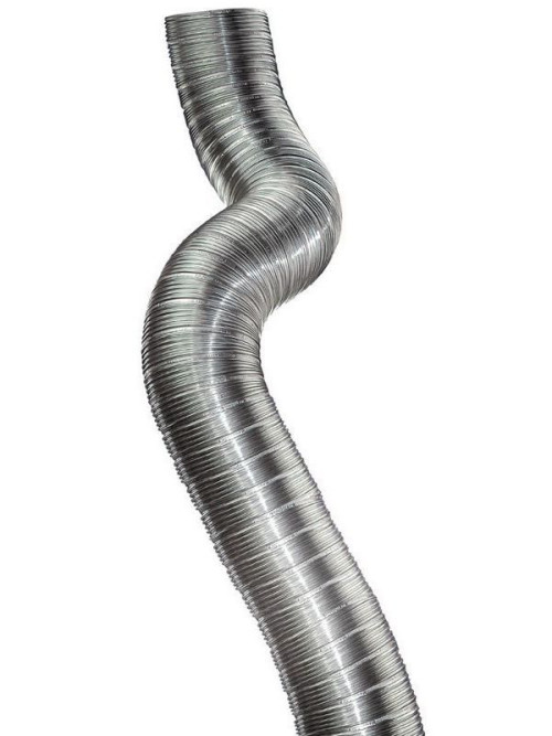 Wkłady kominowe wytwarzane są także jako elastyczne, które można wprowadzać do kanałów o znacznych krzywiznach