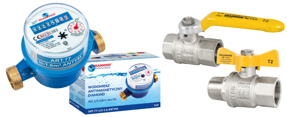 Wodomierze i armatura gazowa