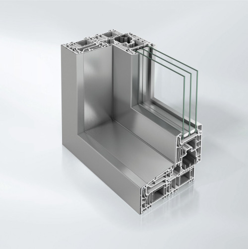 Stolarka w systemie Schüco LivIng move jest dostępna w pełnej gamie wykończeń powierzchni włącznie z aluminiowymi nakładkami TopAlu
