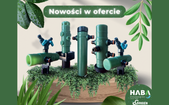 GREEN SHOWER - zraszacze do oczyszczalni HABA