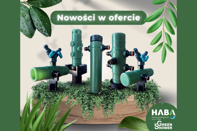 GREEN SHOWER zraszacze do oczyszczalni HABA Budujemy Dom