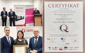 Joniec: Gala wręczenia certyfikatów "FIRMA GODNA POLECENIA" oraz "WIARYGODNY PARTNER W BIZNESIE"