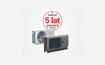 5 lat gwarancji na pompy ciepła Galmet Airmax3 oraz Prima