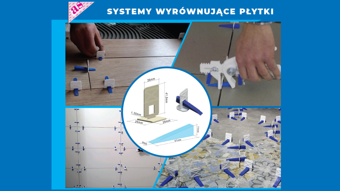 System poziomowania płytek - nie tylko dla profesjonalistów