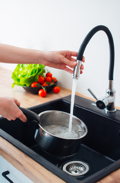 Nowoczesna bateria kuchenna KING