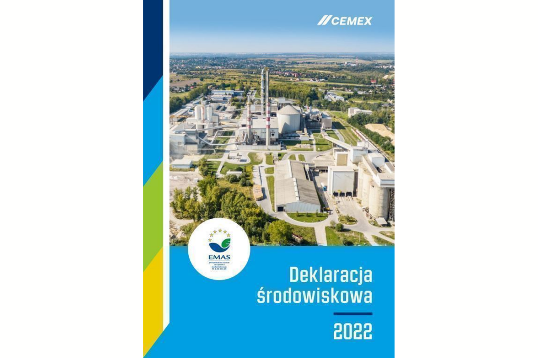 Cemex Polska opublikował Deklarację Środowiskową za 2022 rok