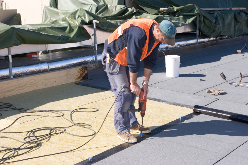 Montaż płyt PAROC ROS