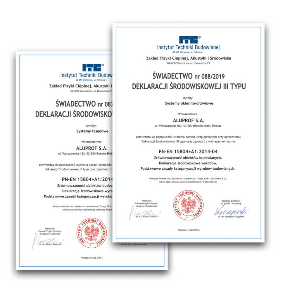 Deklaracje środowiskowe produktów