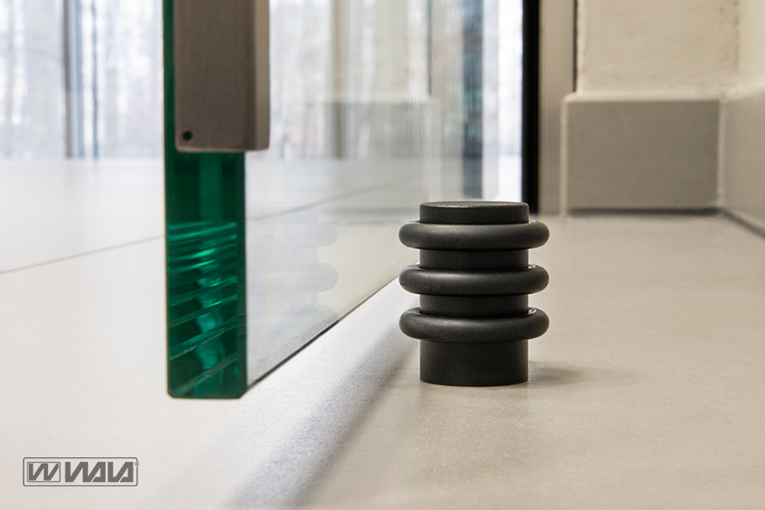 Stoper do drzwi WST04 Czarna struktura