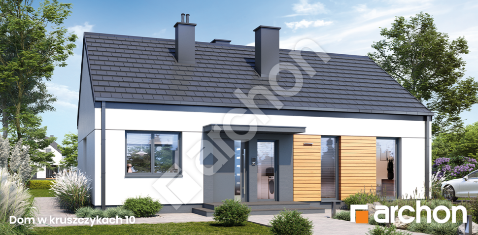Dom w kruszczykach 10 - minimalistyczna parterówka w cenie mieszkania