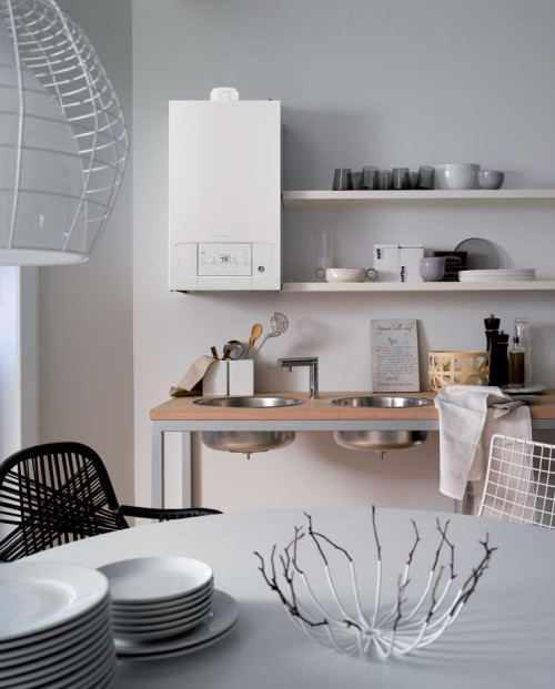 Kocioł z zamkniętą komorą spalania