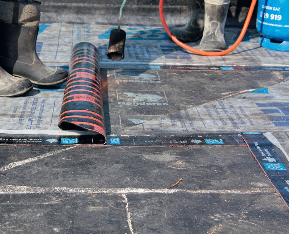 Zgrzewanie papy podkładowej