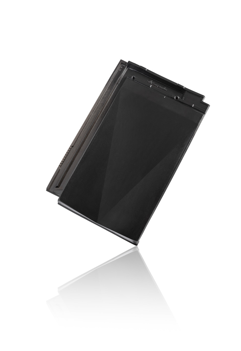 Dachówka nowoczesna V9, czarna satynowa angoba