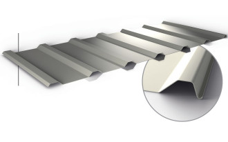 Nowa blacha trapezowa T18P - stop podciekaniu wody deszczowej