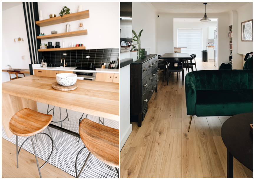 Drewno dębowe lite to doskonały materiał do aranżacji wnętrz