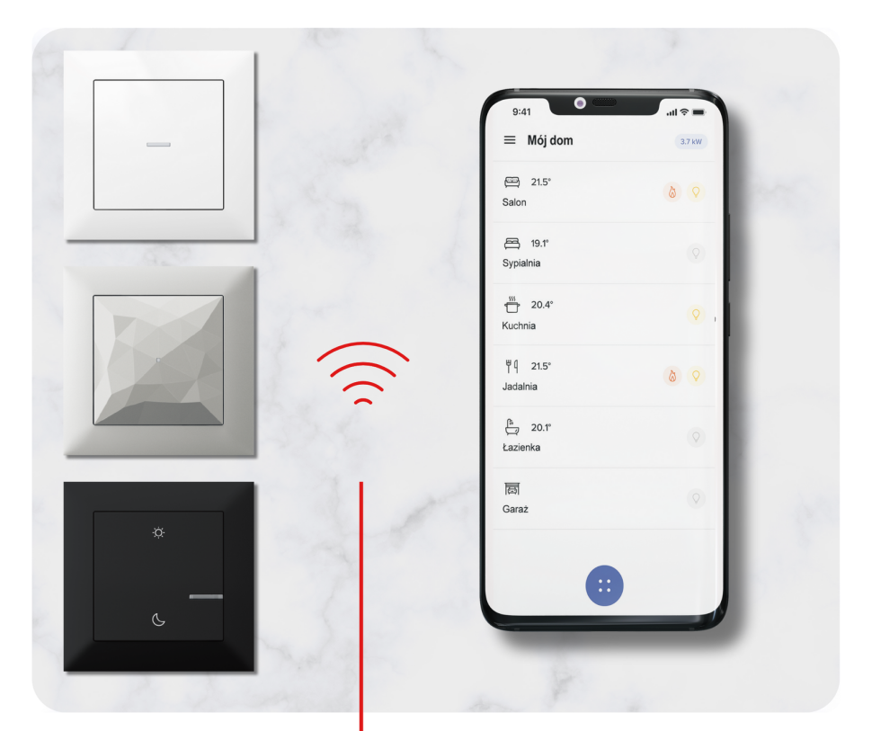 SUNO with Netatmo pozwala na zdalne sterowanie, oświetleniem, roletami, temperaturą