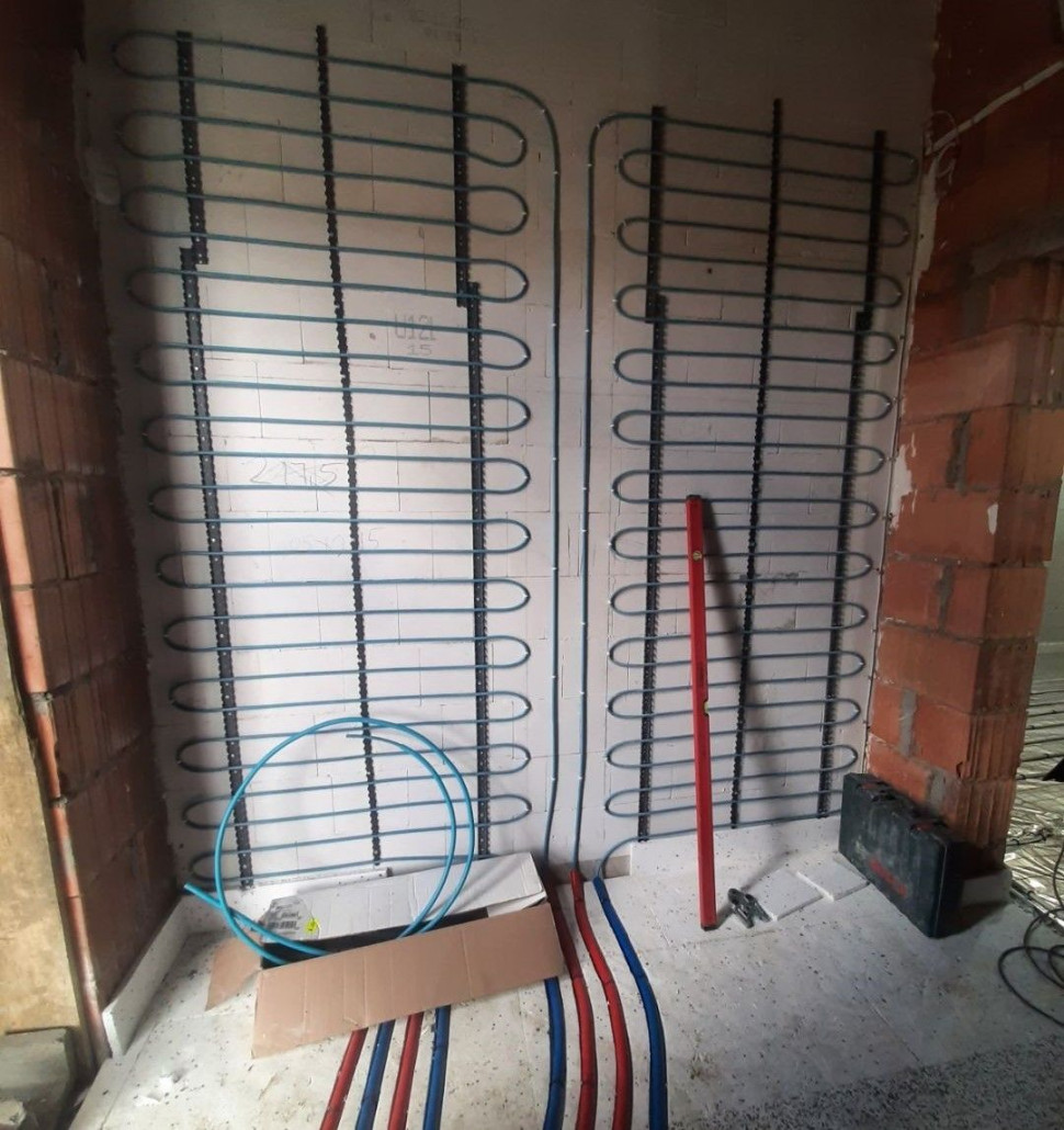 Instalacja PPS-10 przeznaczoną do ogrzewania ściennego Pipelife