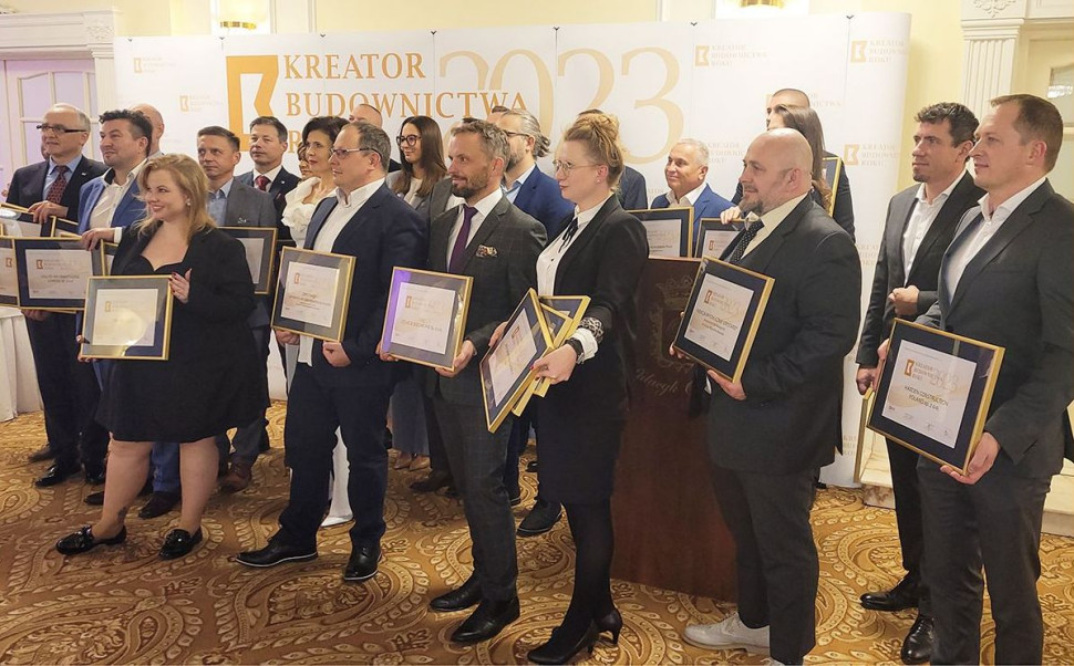 Prestiżowe tytuły Kreator Budownictwa Roku 2023 rozdane