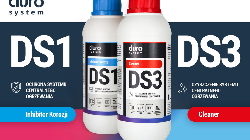 Inhibitor DS1 i Cleaner DS3 - chemia instalacyjna