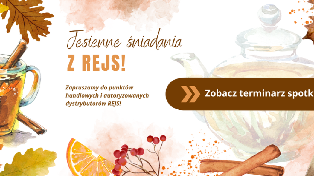 Ruszają spotkania "Jesienne Śniadanie z REJS"! Zobacz harmonogram