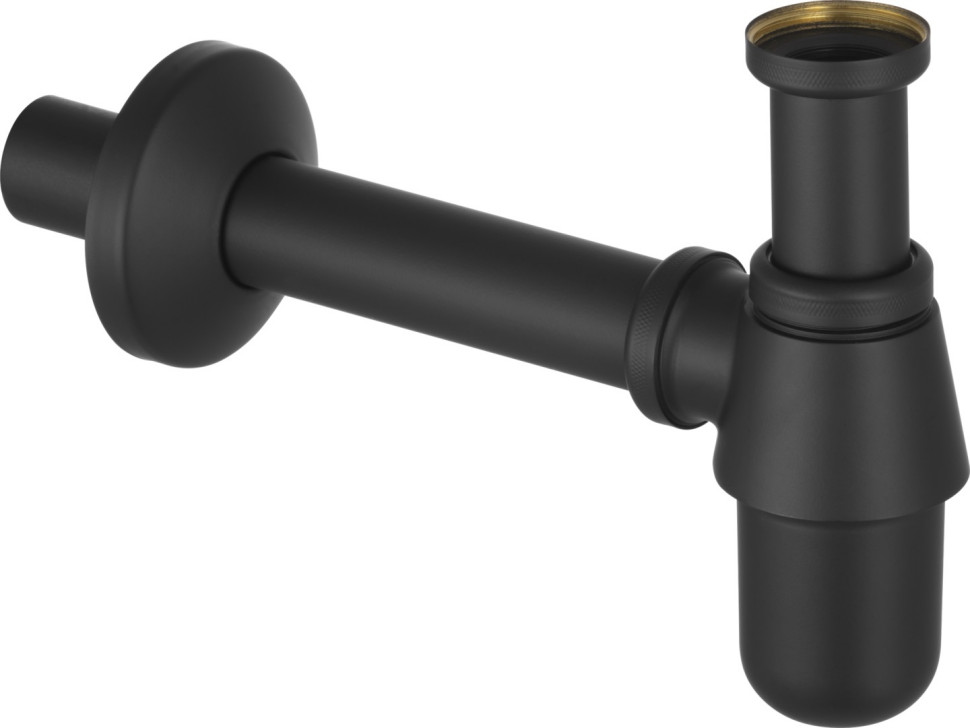 Syfon butelkowy Viega w kolorze czarny mat (nr wzoru 5753)