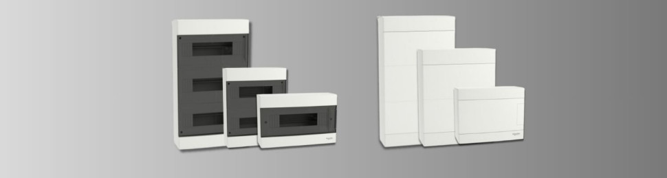 Przykład rozdzielnic Schneider Electric Easy9 EU