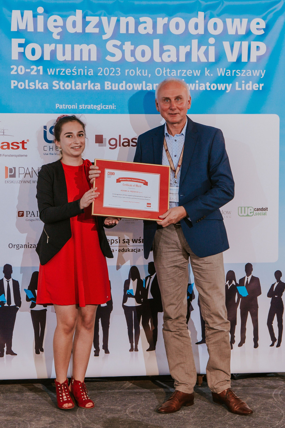 Certyfikat Windoor Export Award