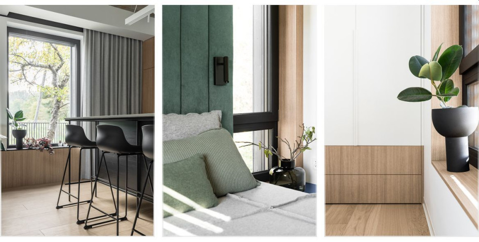 Pomysłem na aranżację wnętrza stodoły było stworzenie oazy spokoju, miejsca idealnego do relaksu