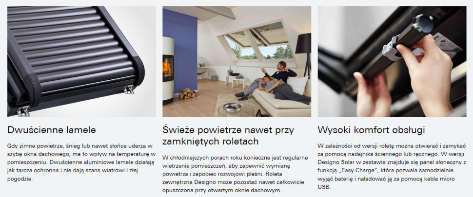 Zalety zewnętrznych rolet ROTO